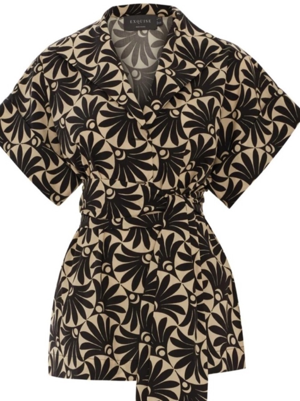 Exquise Cotton Luxury Designer Blouse Size 2